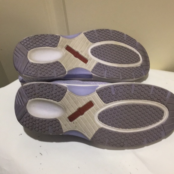 Orthofeet women lace up Supportive comfy Sneakers shoes size 8.5 wide lavender - Picture 12 of 15